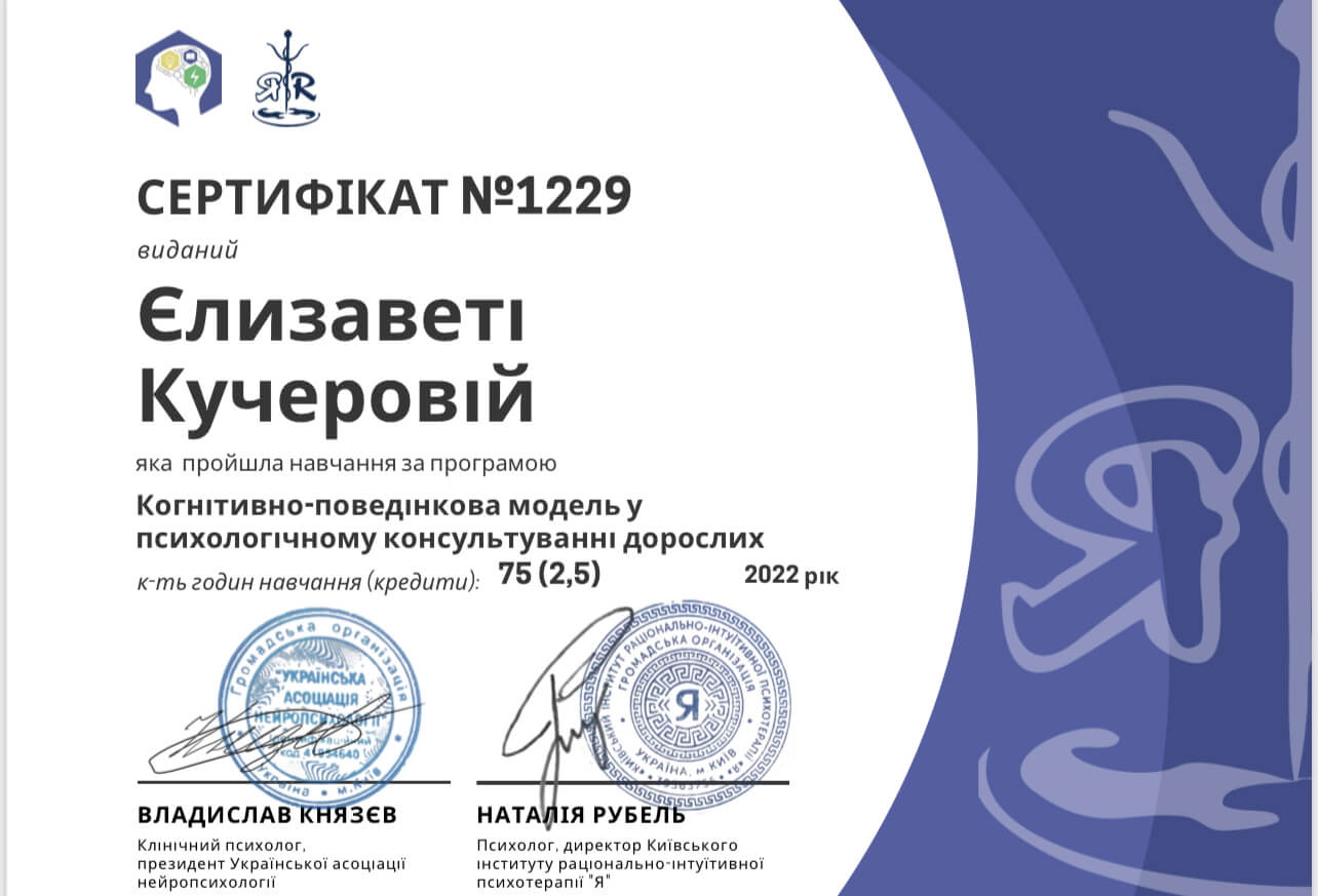 Сертификат 2 Елизавета Ку...