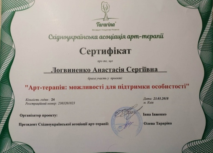 Сертифікат 4 Анастасія  Ло...