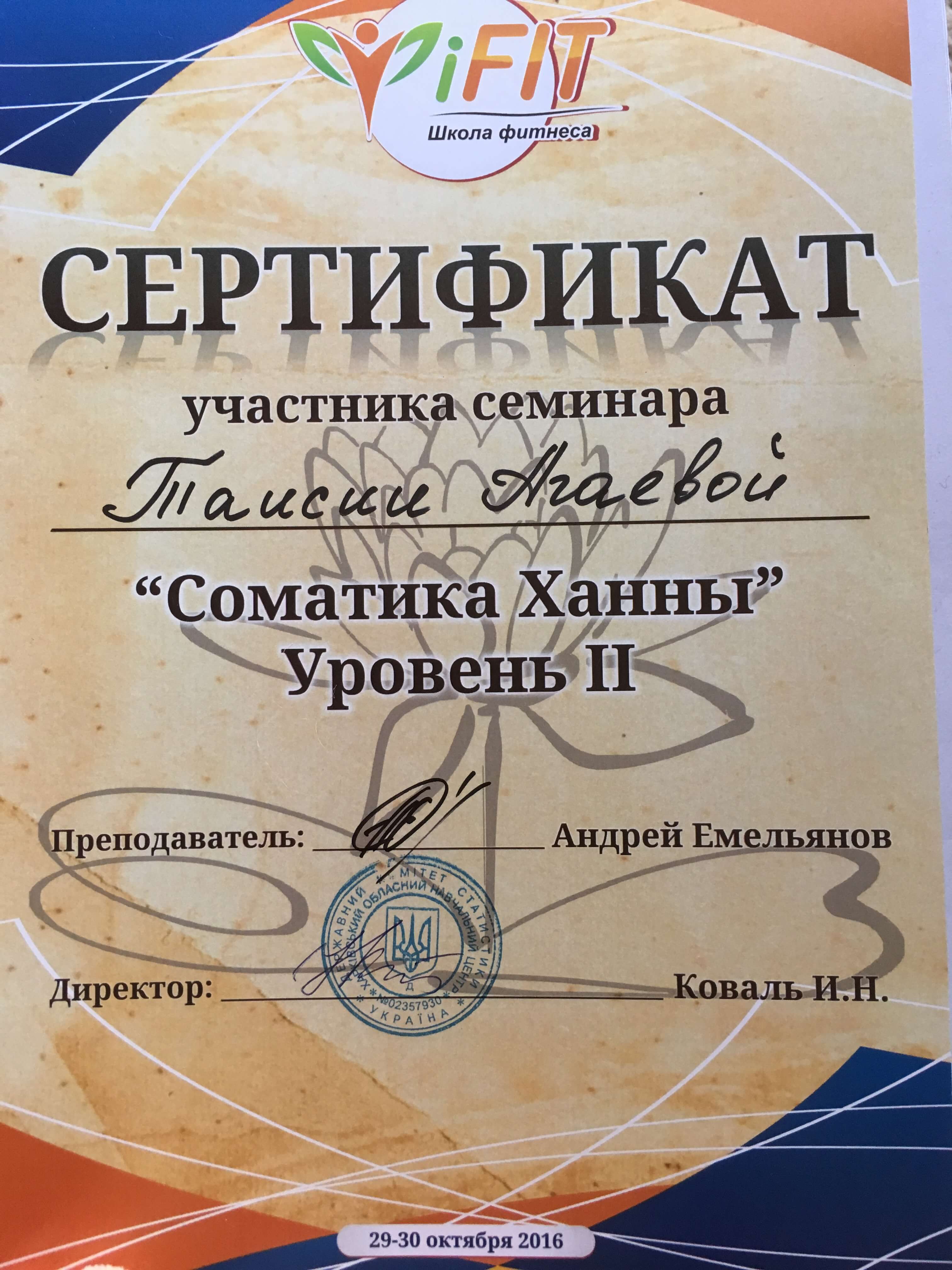 Сертифікат 3 Таїсія Аг...