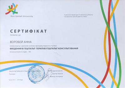 Сертифікат 2 Ганна Во...