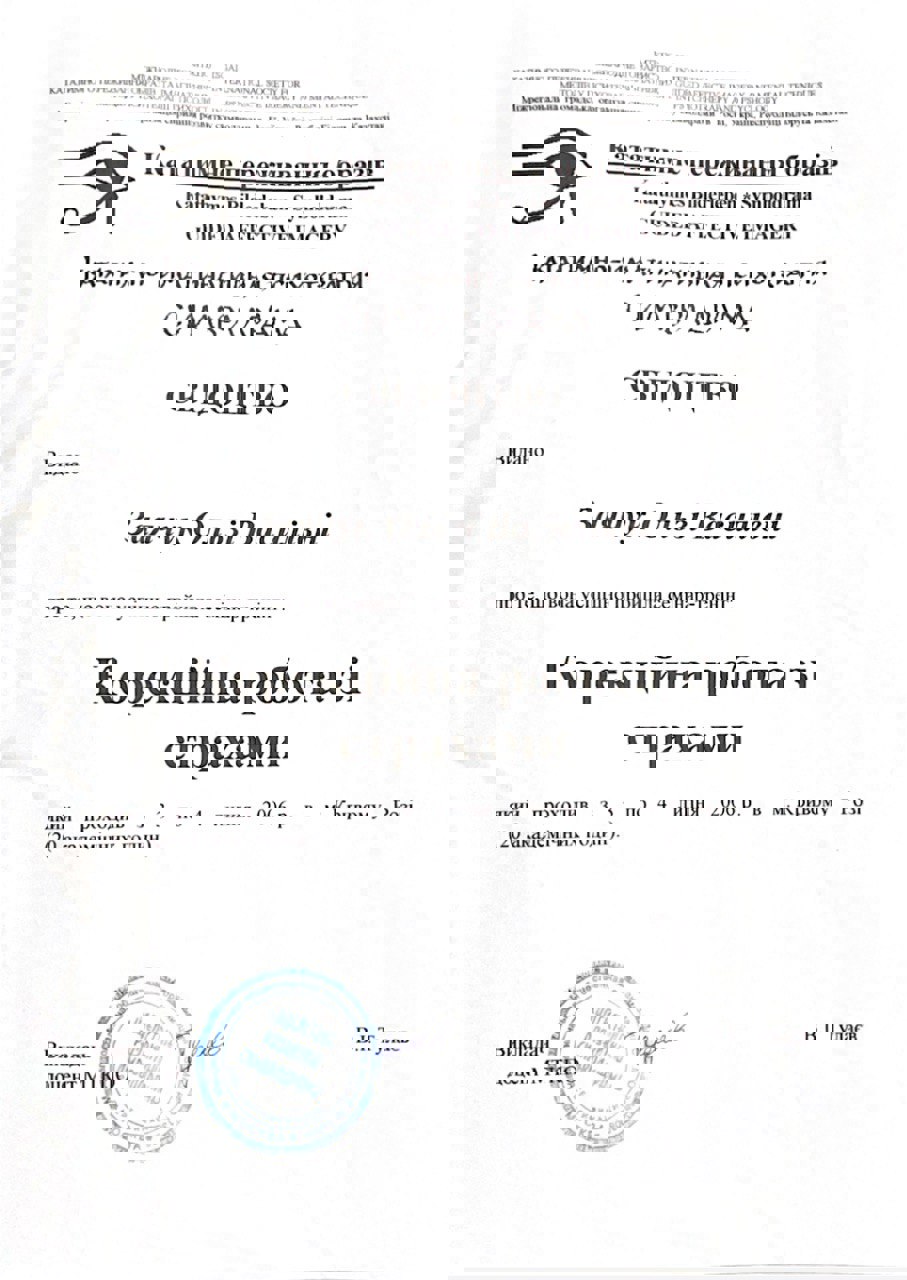 Сертификат 3 Ольга За...