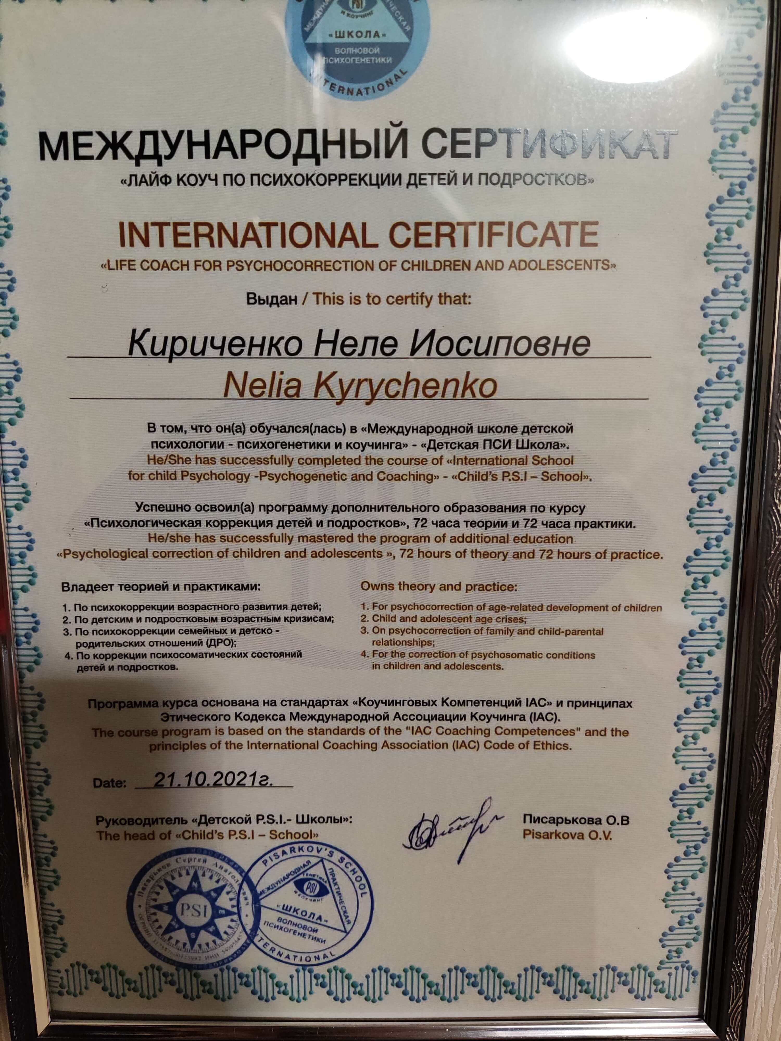 Сертификат 3 Нелли Ки...