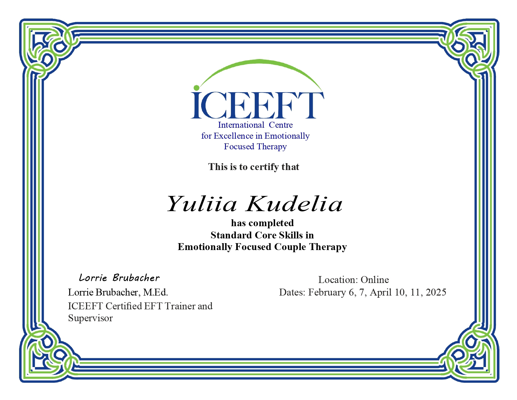 Сертифікат 3 Юлія  Ку...