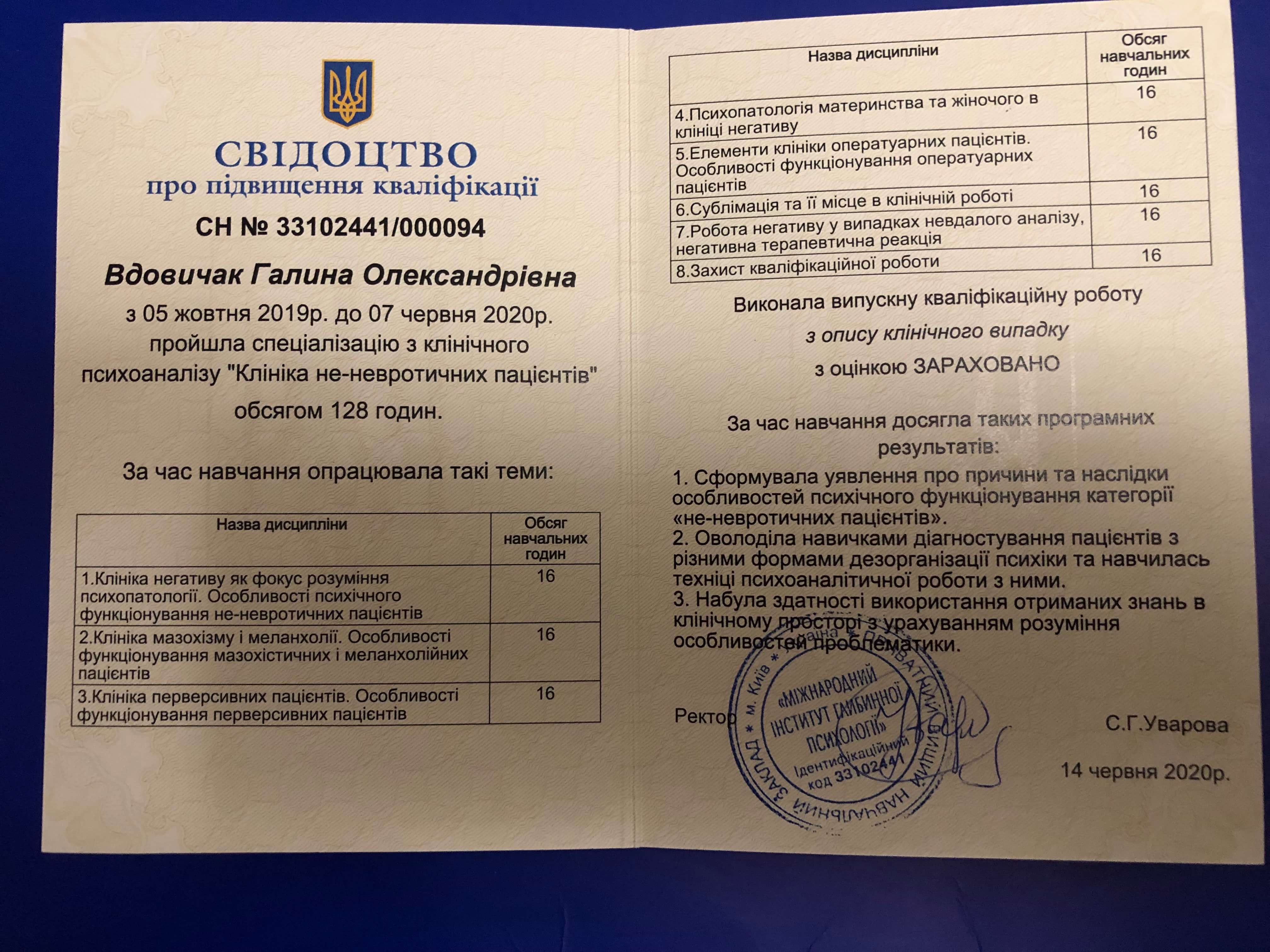 Сертификат 3 Галина Вд...