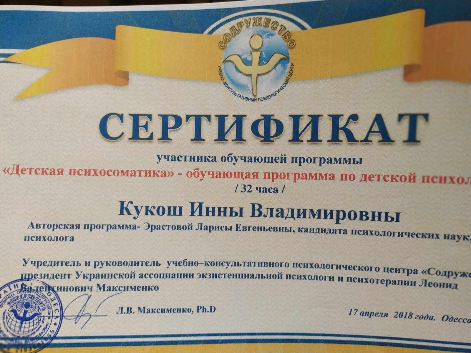 Сертификат 3 Инна Фа...