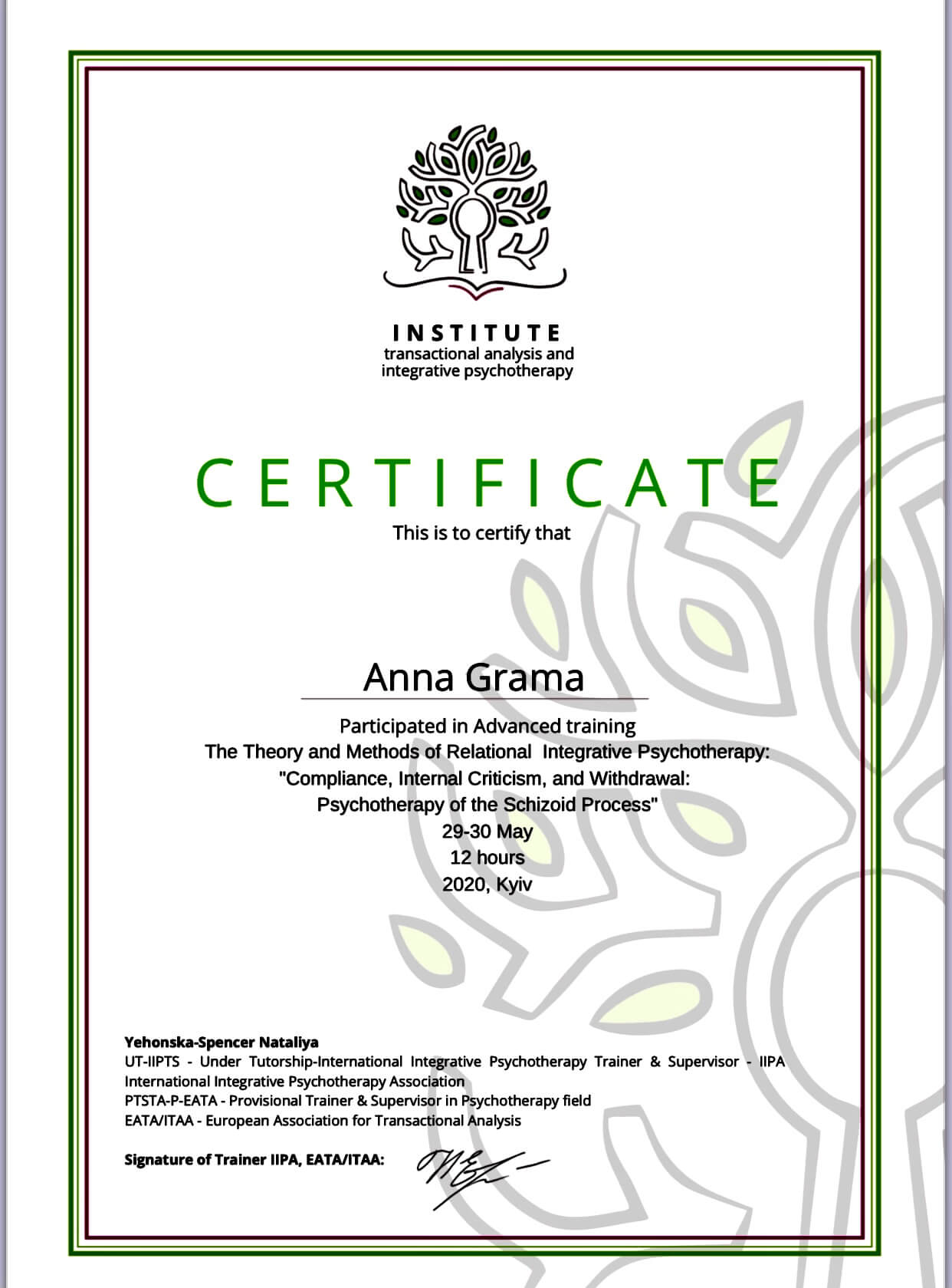 Сертификат 3 Анна Гр...