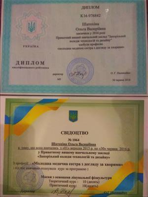 Сертифікат 1 Ольга Ша...