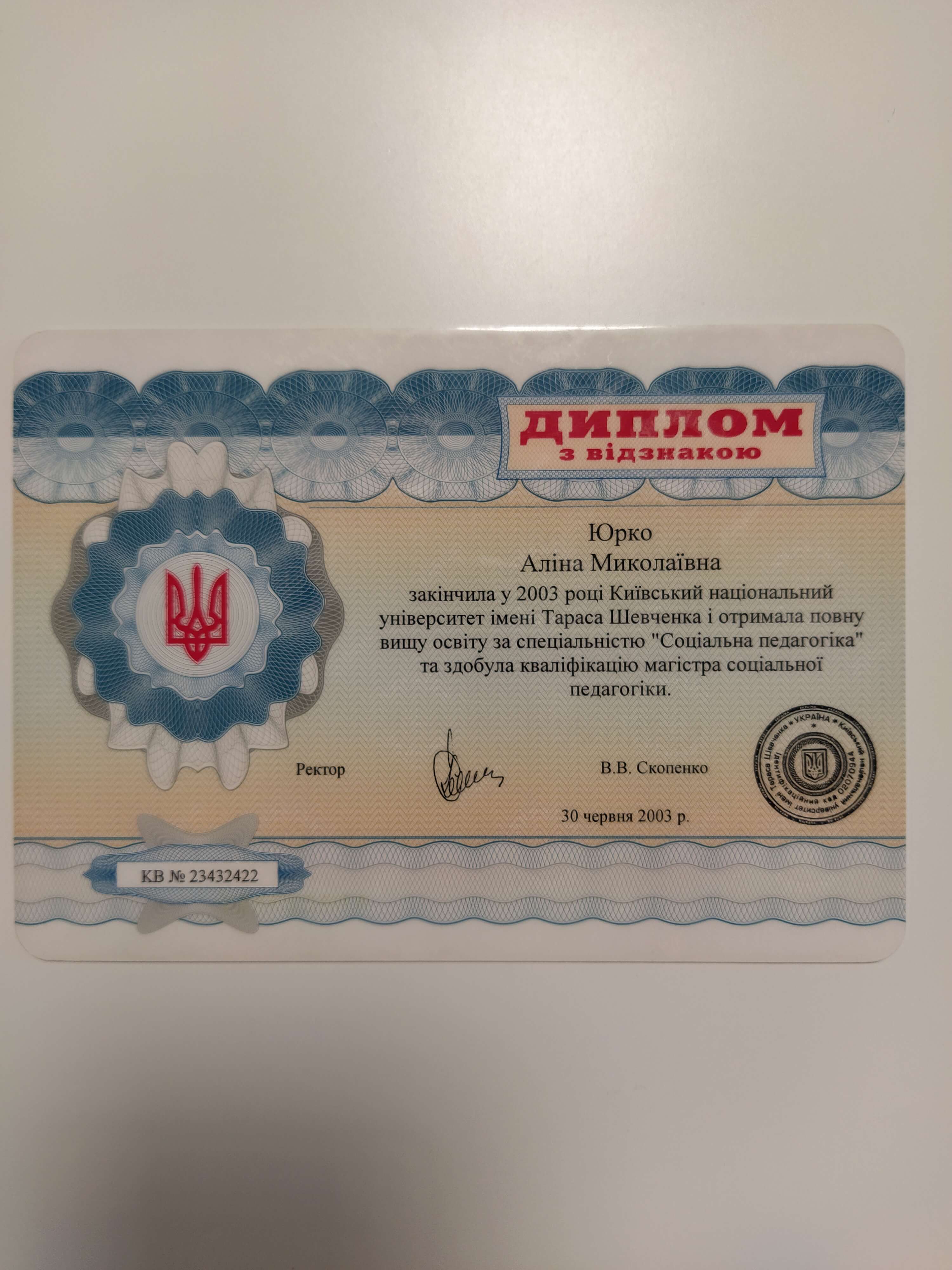 Сертифікат 1 Аліна Юр...