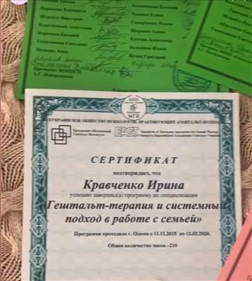 Сертифікат 3 Іра Кр...