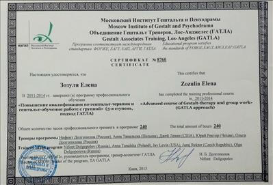 Сертифікат 3 Олена Зо...