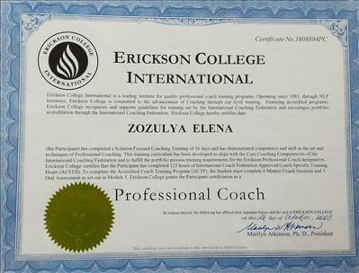 Сертифікат 5 Олена Зо...