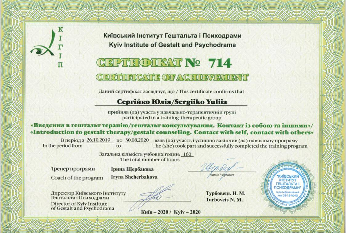 Сертификат 2 Юлія Се...