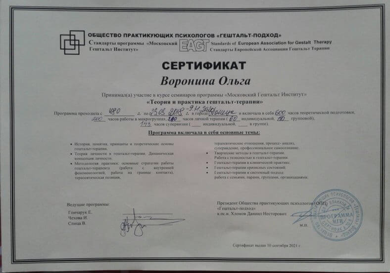 Сертификат 2 Ольга Во...