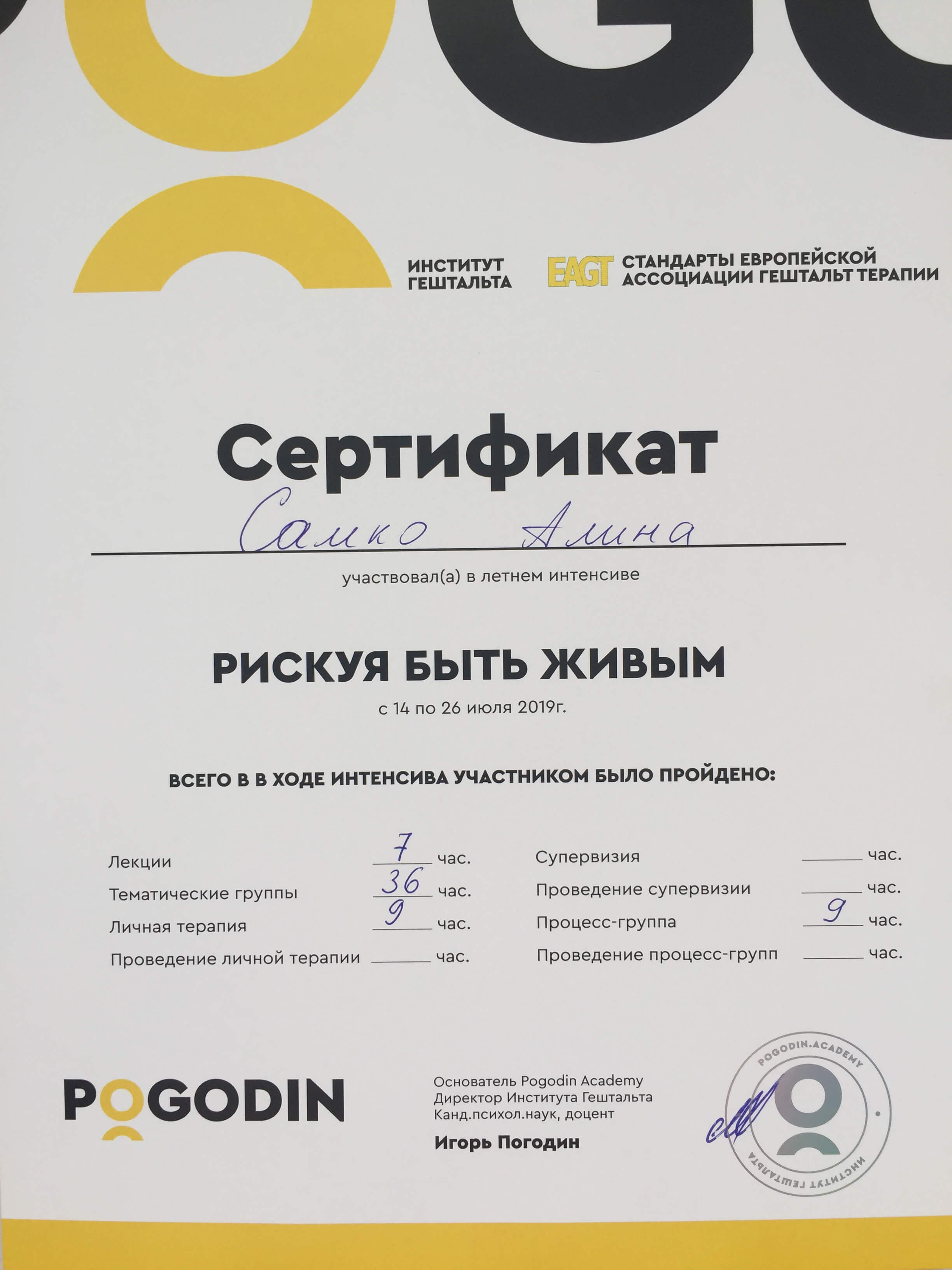 Сертифікат 5 Аліна Са...