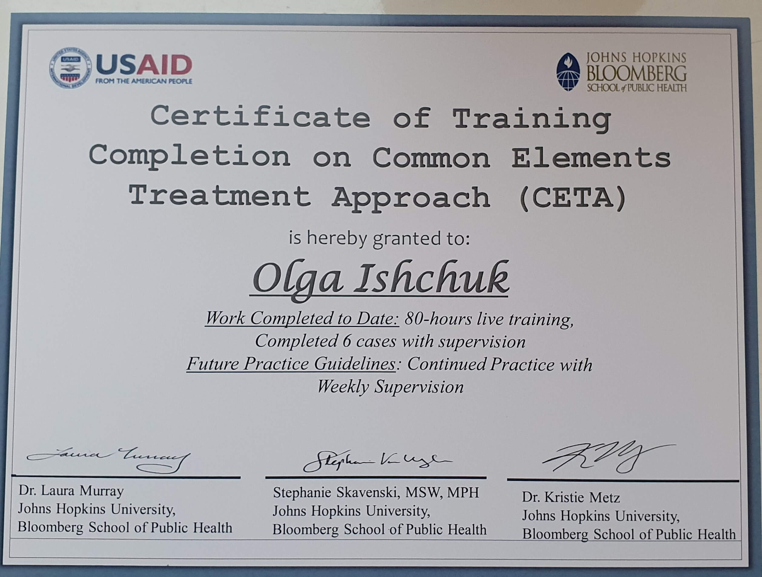 Сертифікат 3 Ольга Ищ...