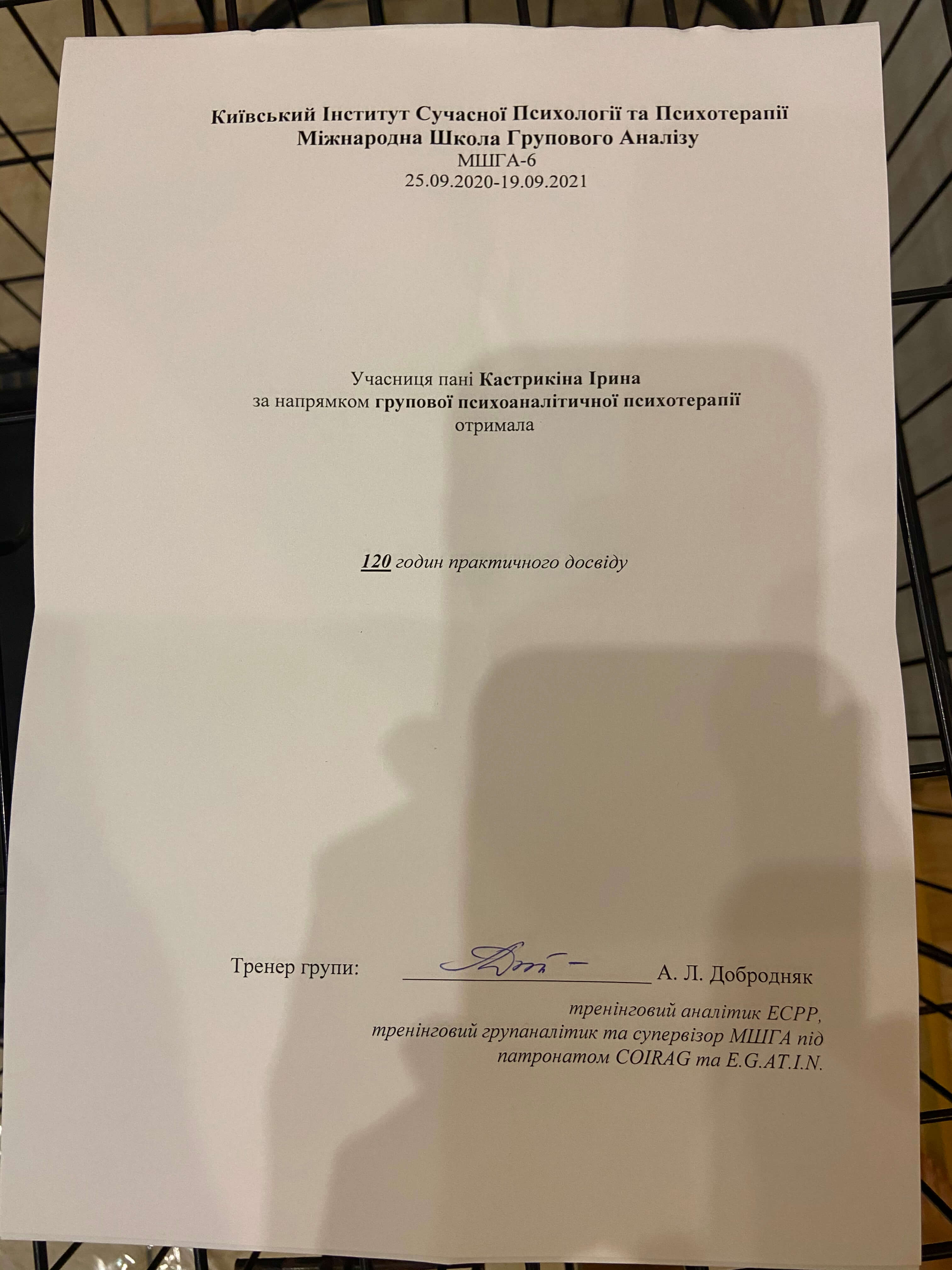 Сертифікат 4 Ірина Ка...