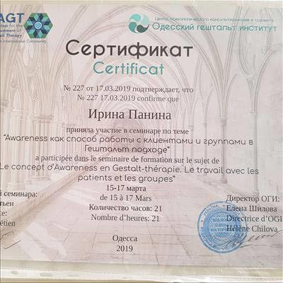 Сертифікат 3 Ірина Па...