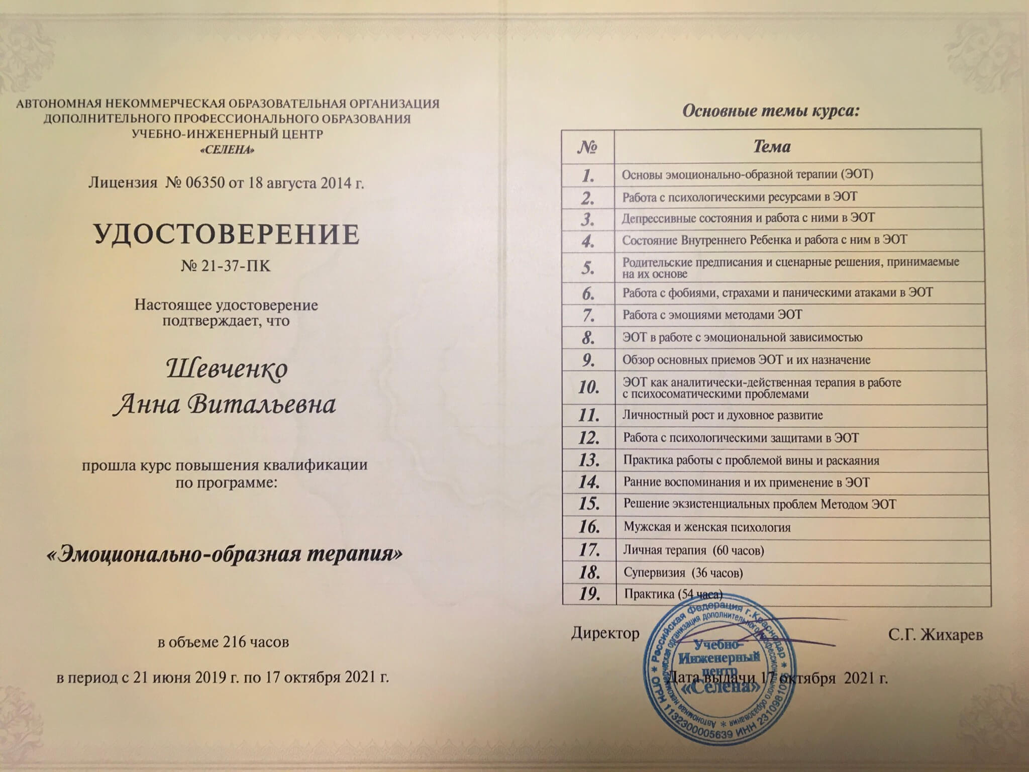 Сертифікат 2 Ганна Ше...