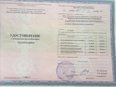 Сертифікат 4 Ганна Ше...