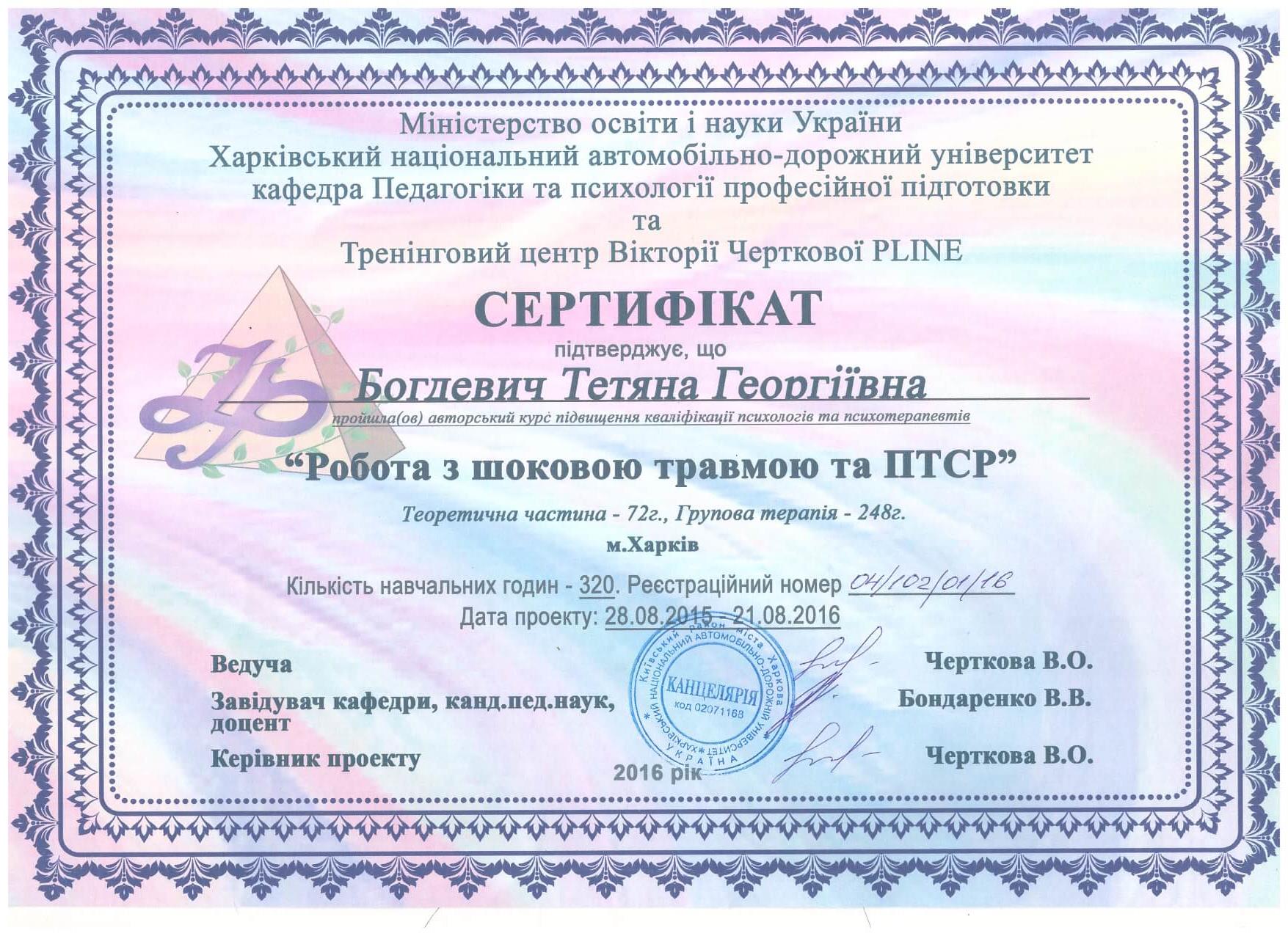 Сертифікат 2 Тетяна Бо...